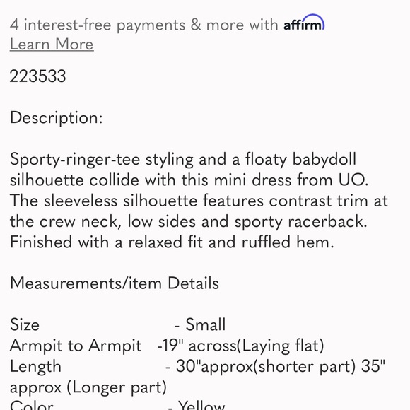 Urban Outfitters Hadley mini Dress - Picture 4 of 9